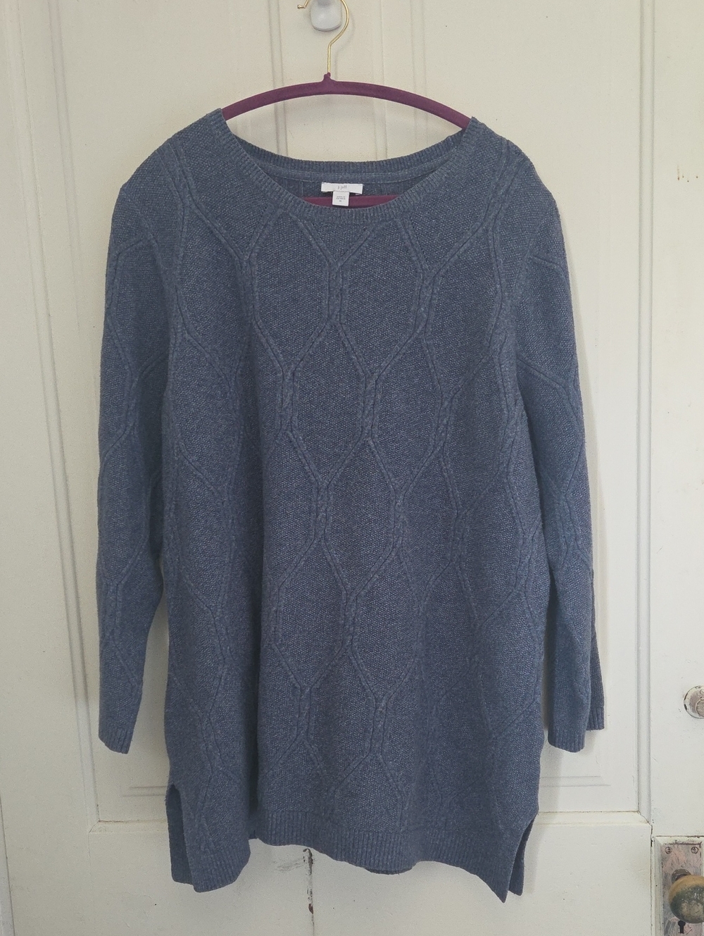 J Jill Blue Long Sweater